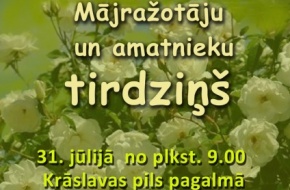 Tirdziņš pils kompleksā