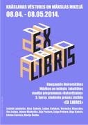 Muzejā līdz 05.maijam skatāma desmit studentu grafikas darbu izstāde "Ex libris"